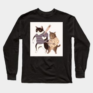 Gangster Cats Long Sleeve T-Shirt